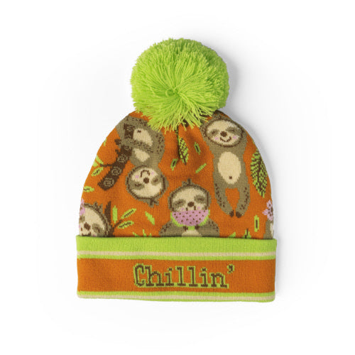 Two Left Feet Kid’s Pom Hats