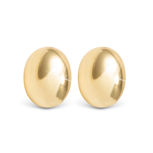 Amanda Blu + Gold Vivian Polished Stud Earrings