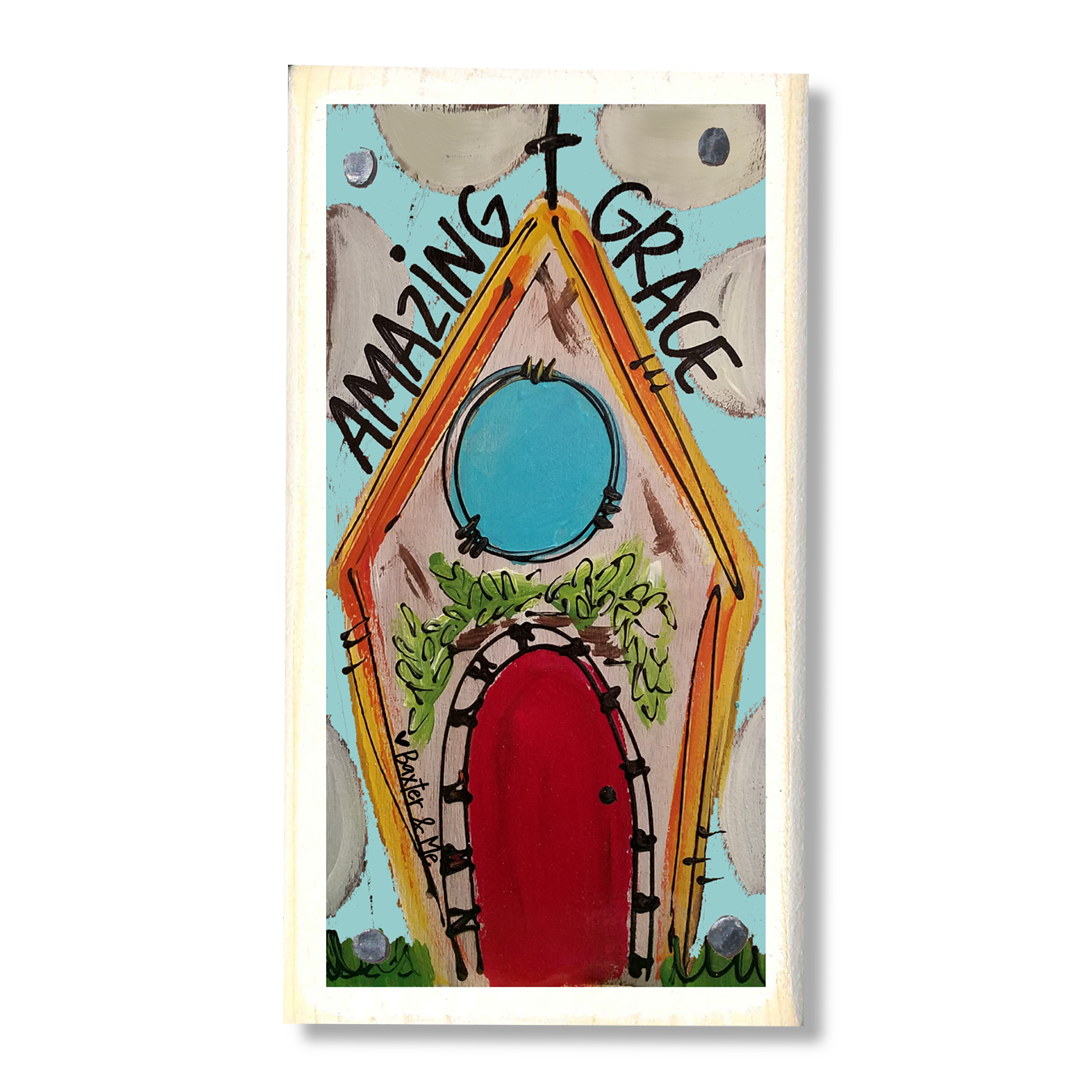 Amazing Grace Happy Block-