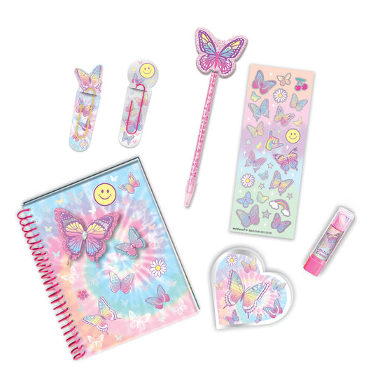 Hot Focus, Inc. - Stylish Journal, Tie Dye Butterfly