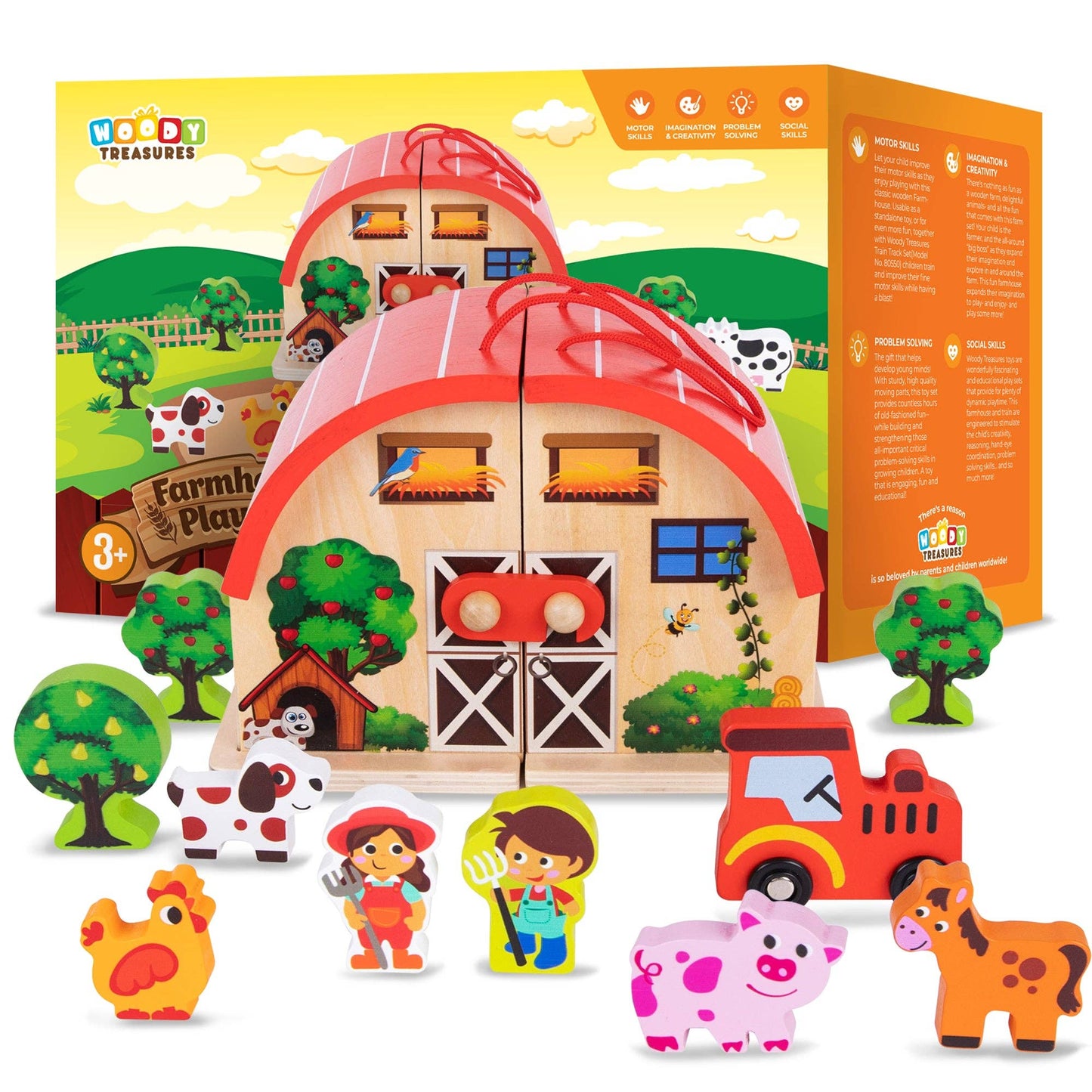 Wooden Farm Set