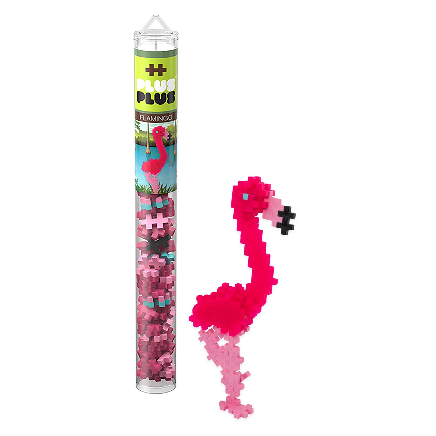 Plus-Plus USA - Tube - Flamingo