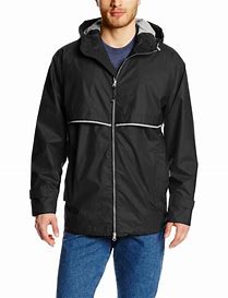 Men’s Black Raincoat