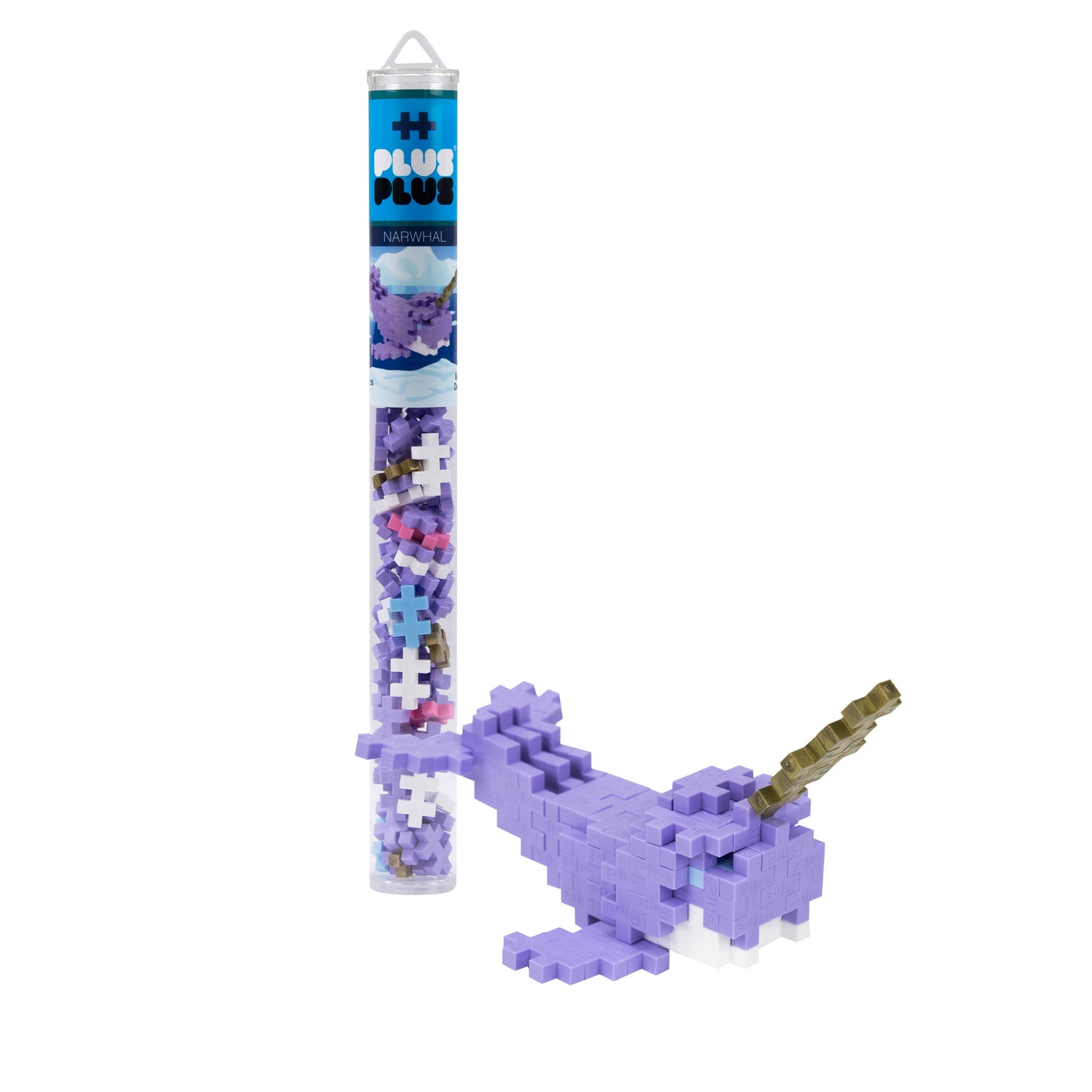 Plus-Plus USA - Tube - Narwhal