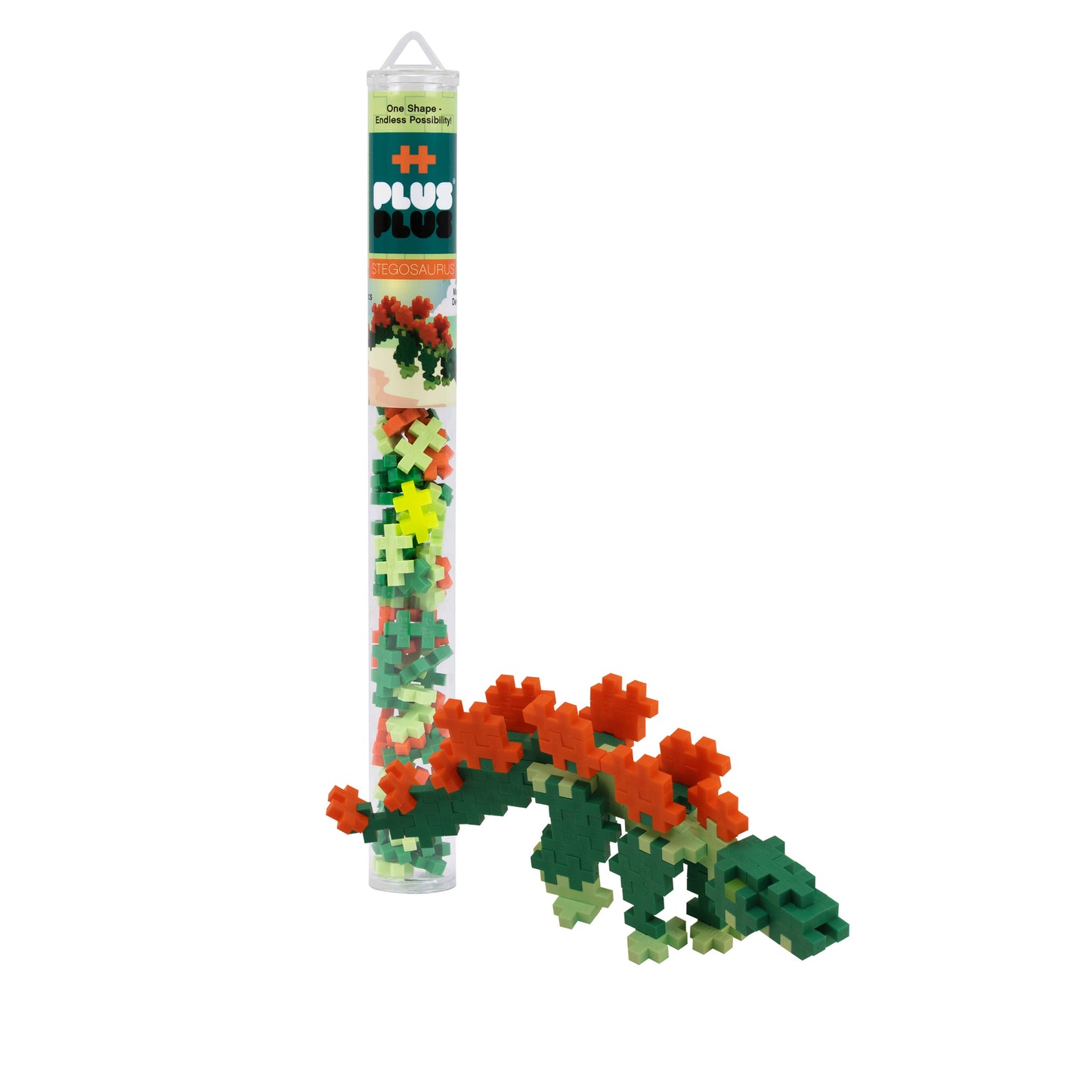 Plus-Plus USA - Tube - Stegosaurus