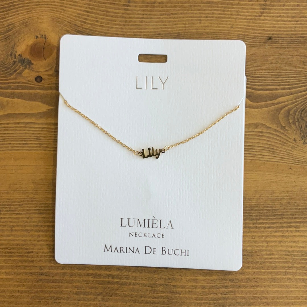 Lily Necklace