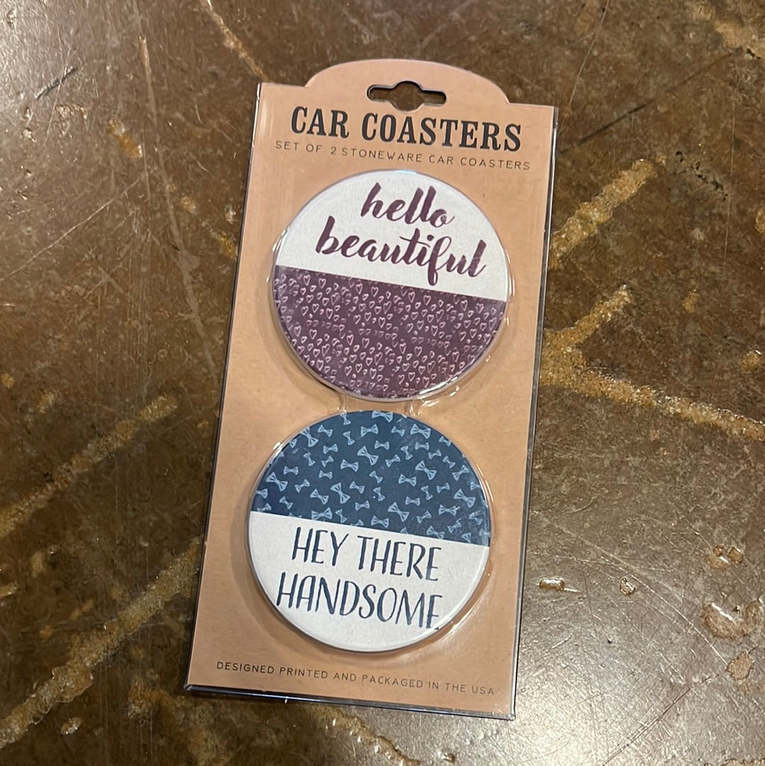 Beautiful Hand car coaster set