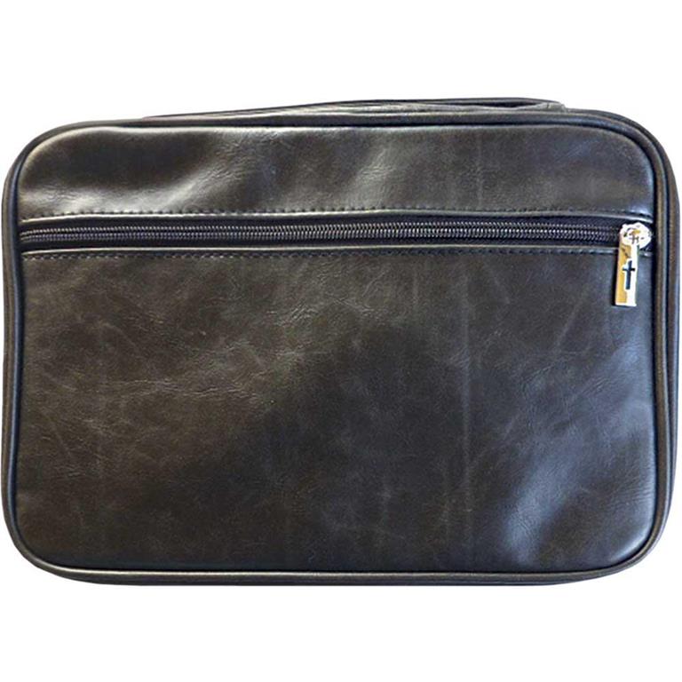 Black Leather Bible Cover