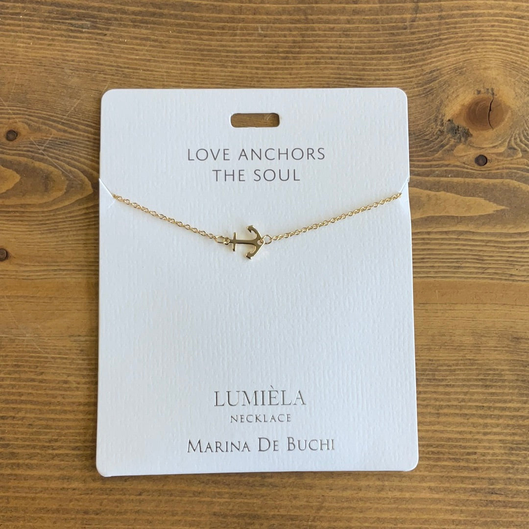LOVE ANCHORS THE SOUL Necklace