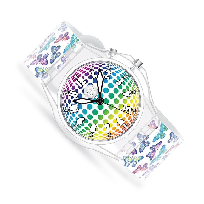 Butterfly Bash Led Light-up Watch