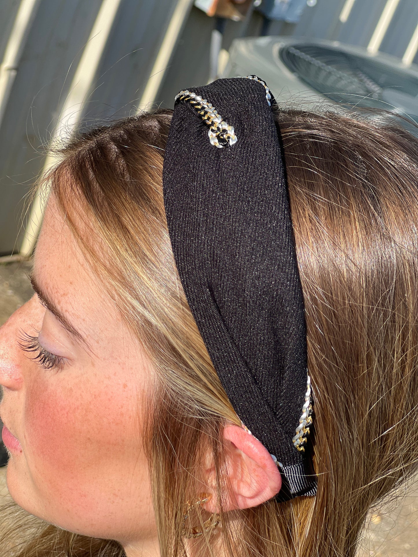 Black Rope Headband