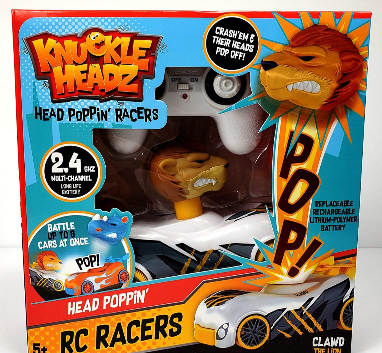 Knuckle Headz - Head Poppin Racers- Remote Control
