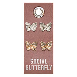 Leather Loop Earring Sets
