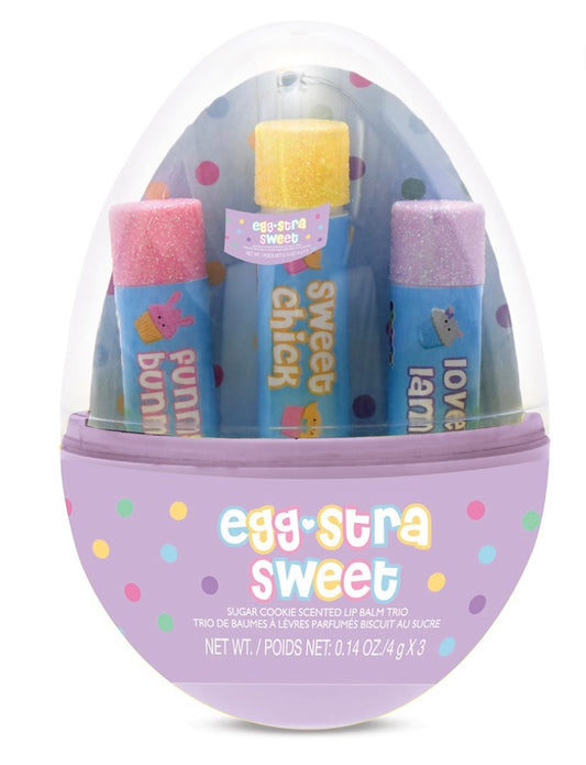 Egg-Stra Sweet Lip Balm Trio
