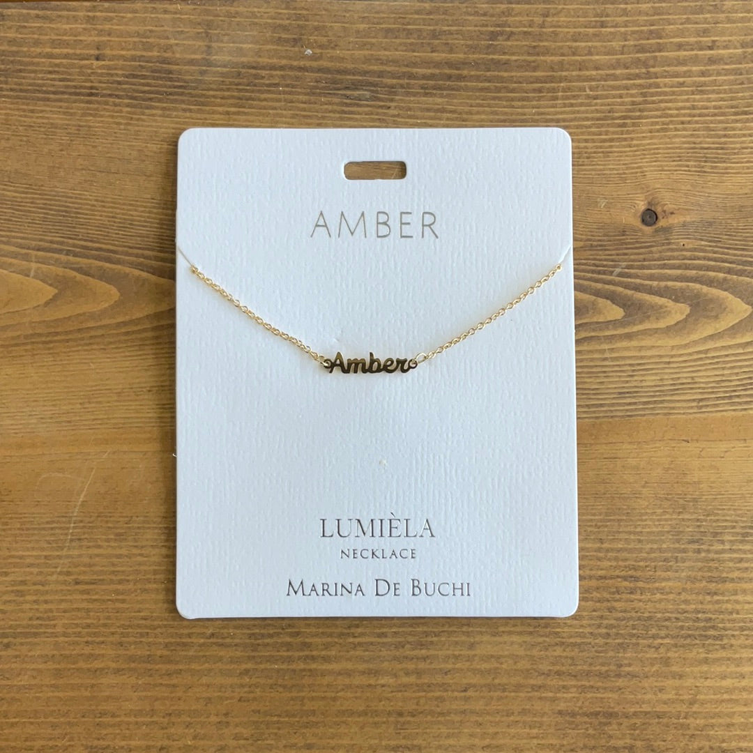 Amber Necklace