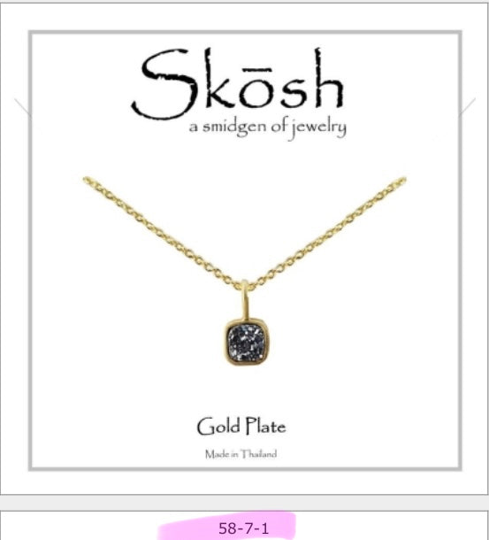 Druzy and Stone Necklaces