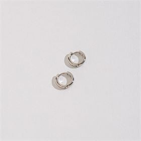 SMALL HUGGIE HOOP EARRINGS
