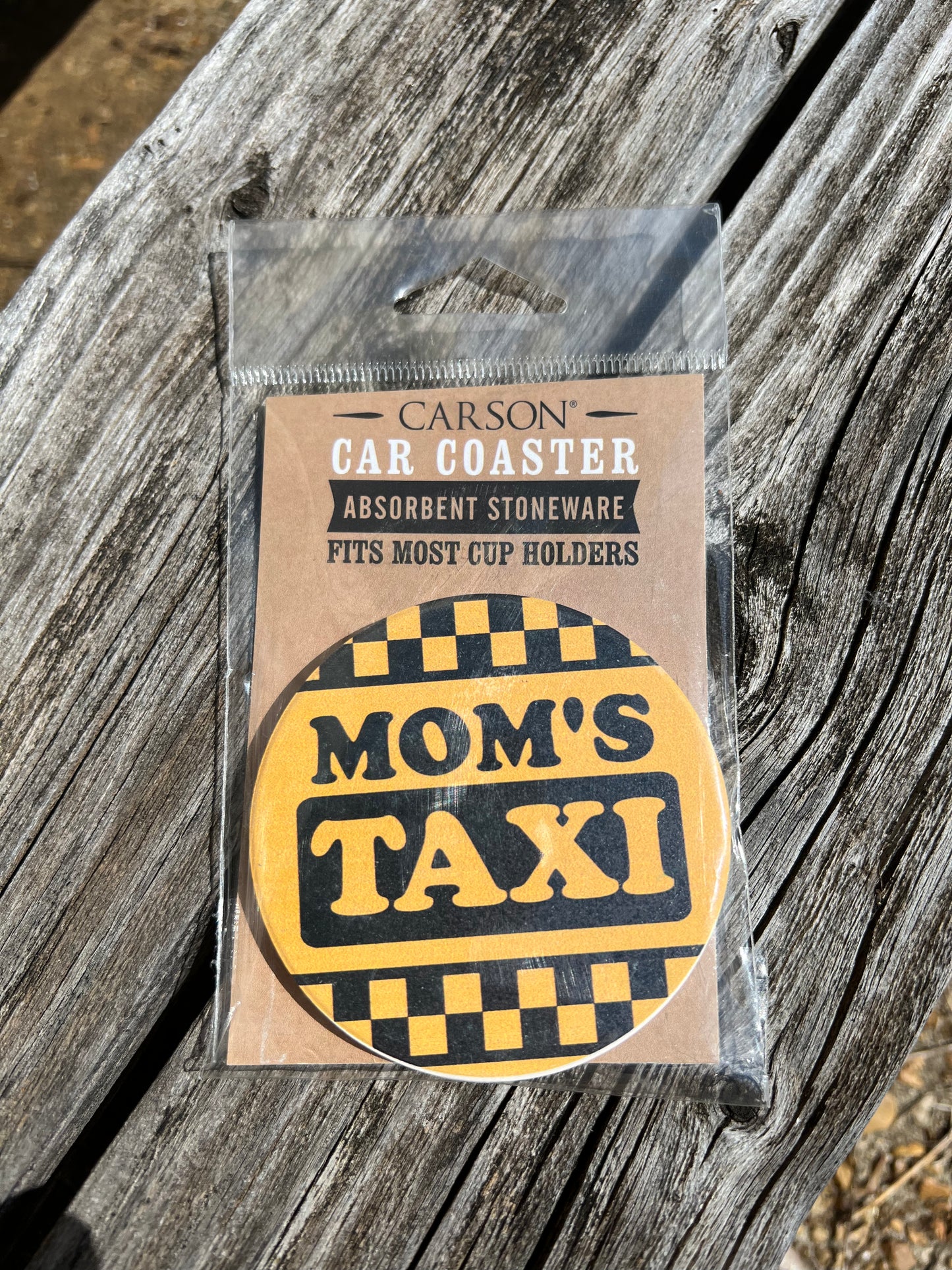 Mom’s Taxi Car Coaster