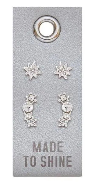 Leather Loop Earring Sets