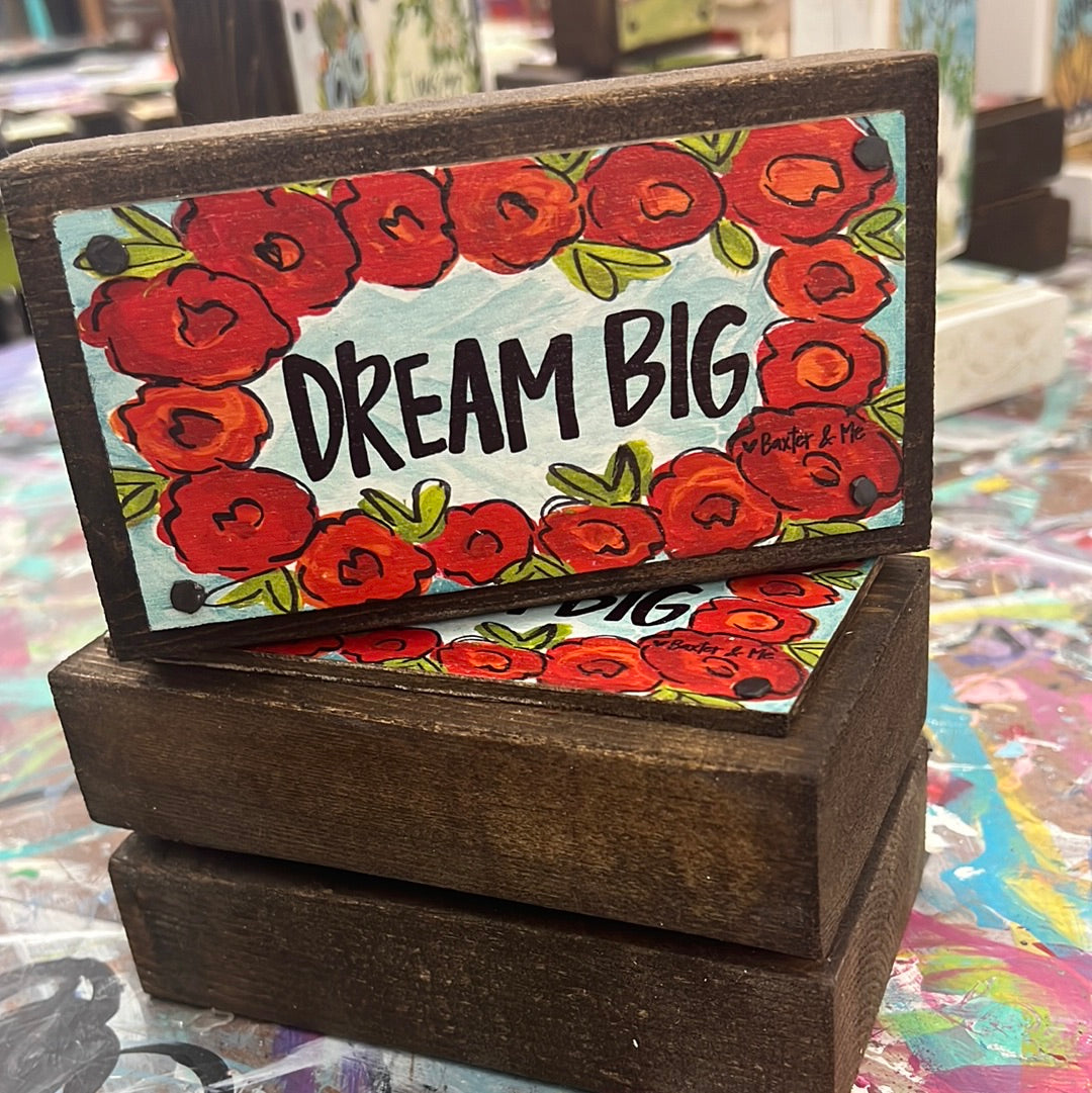 Dream Big Happy Block