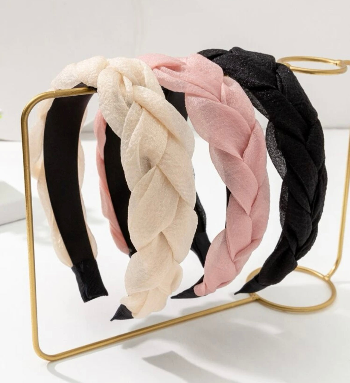 Sheer Braided Headband