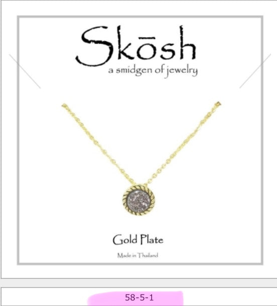 Druzy and Stone Necklaces