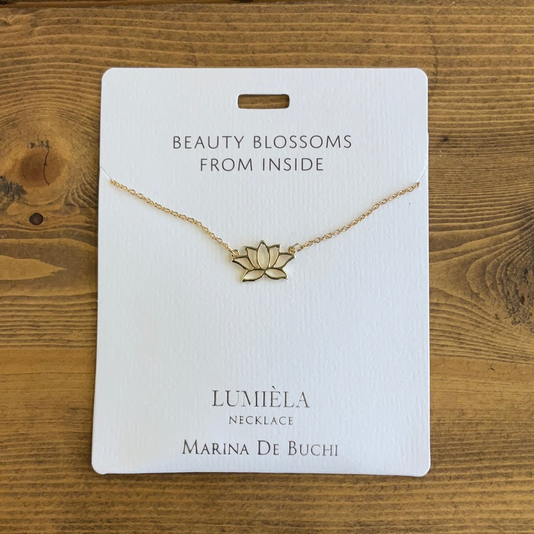 BEAUTY BLOSSOMS FROM INSIDE Necklace