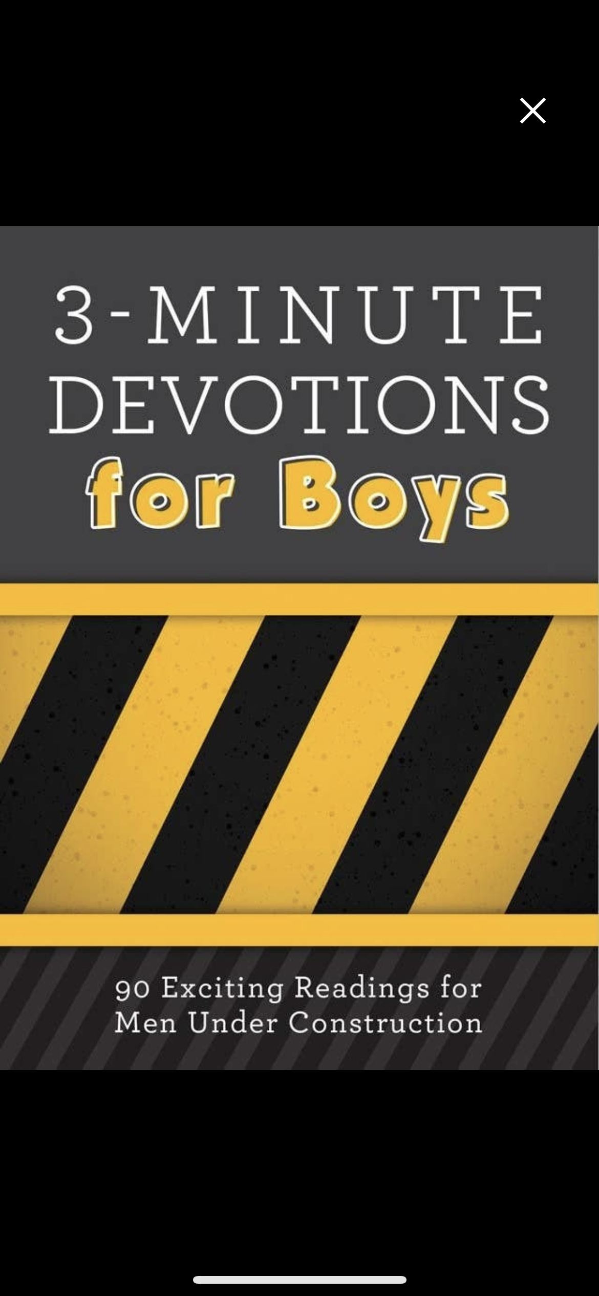3-Minute Devotions for Boys