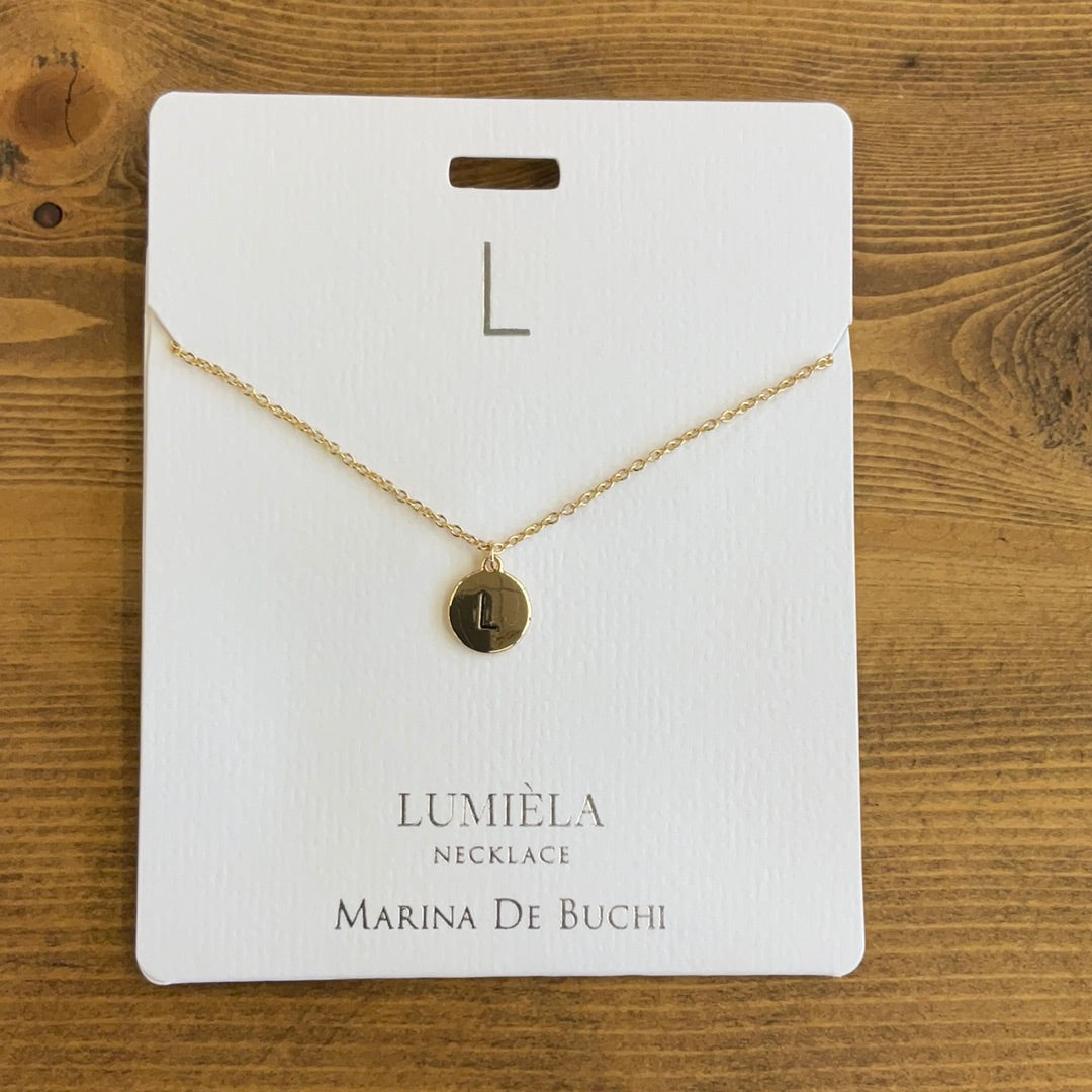 Initial L Necklace