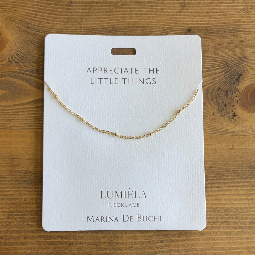 APPRECIATE THE LITTLE THINGS Necklace