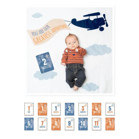 Baby’s First Year - Blanket & Card Set