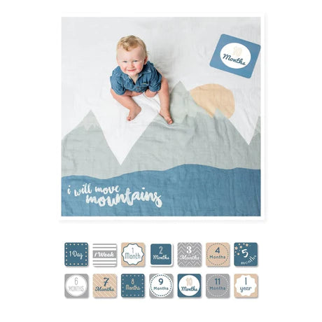 Baby’s First Year - Blanket & Card Set