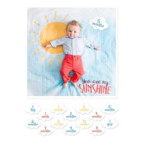 Baby’s First Year - Blanket & Card Set