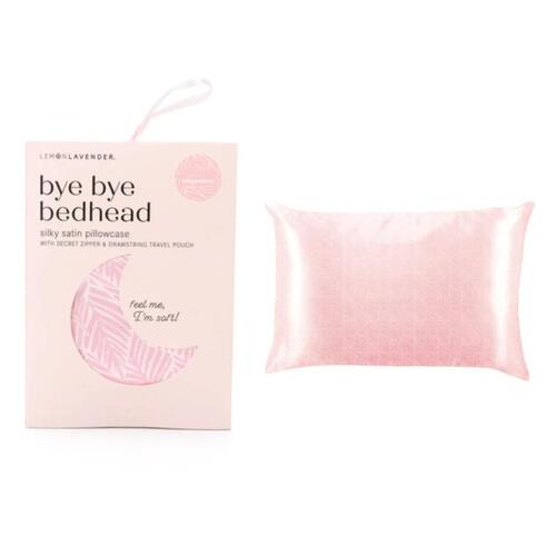 Lemon Lavender + Bye Bye Bed Head Queen Satin Pillowcases