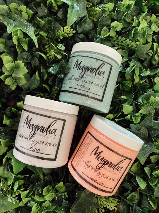 Magnolia Soap Whipped Sugar Scrub