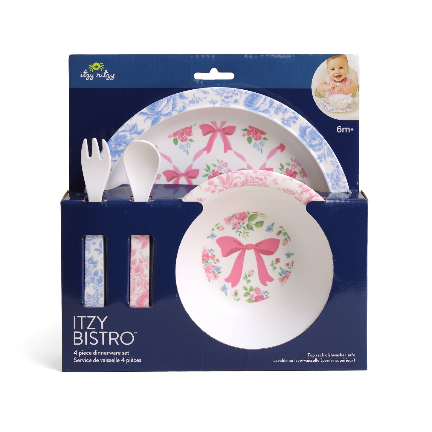 *NEW* Itzy Bistro™ - 4 piece dining set: Ribbons & Roses