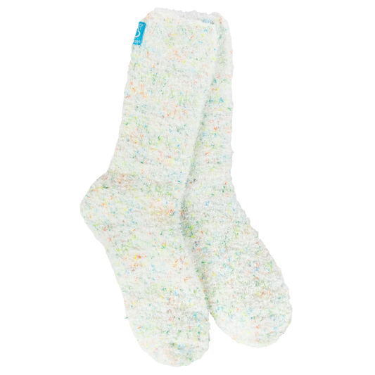 White Confetti Socks