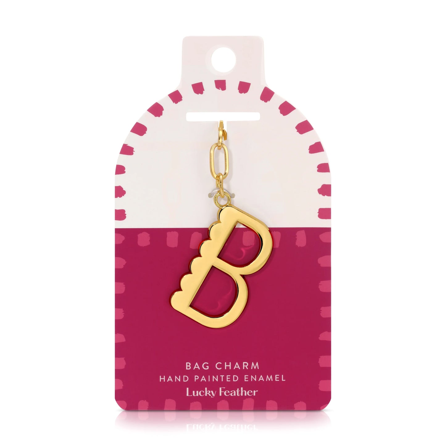 Initial Bag Charm