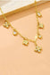 18K STAINLESS STEEL TARNISH FREE CHARM NECKLACE | GOLD