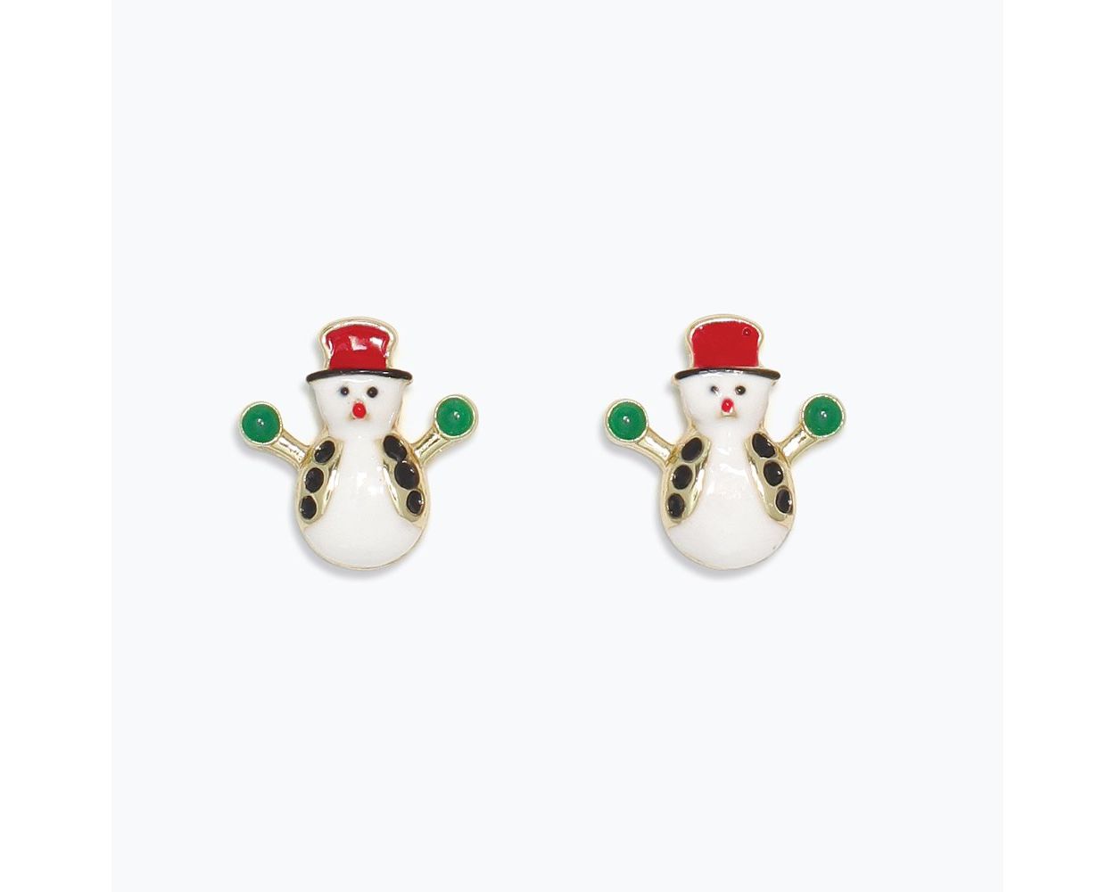 Jolly Snowman Earrings