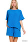 Airflow Top & Short Set - Ocean Blue