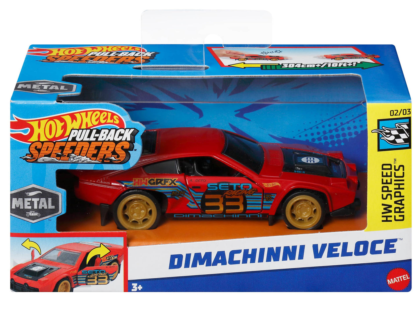 Hot Wheels Pullback Vehicle