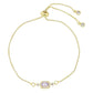 My Month Is Gold 18K Mini Crystal Birthstone Bracelet