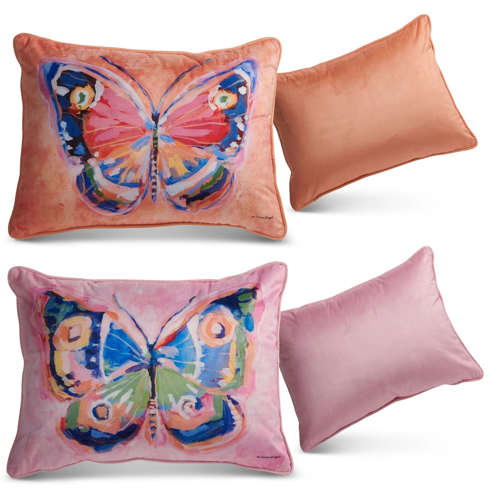 “18 Spring time Flutter Pillow