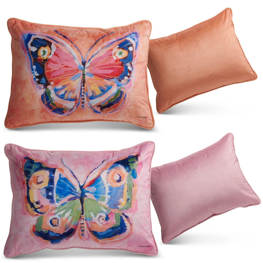 “18 Spring time Flutter Pillow