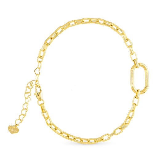'Add A Charm' Bracelet | Blu Charm Collection: Yellow Gold / Ginger