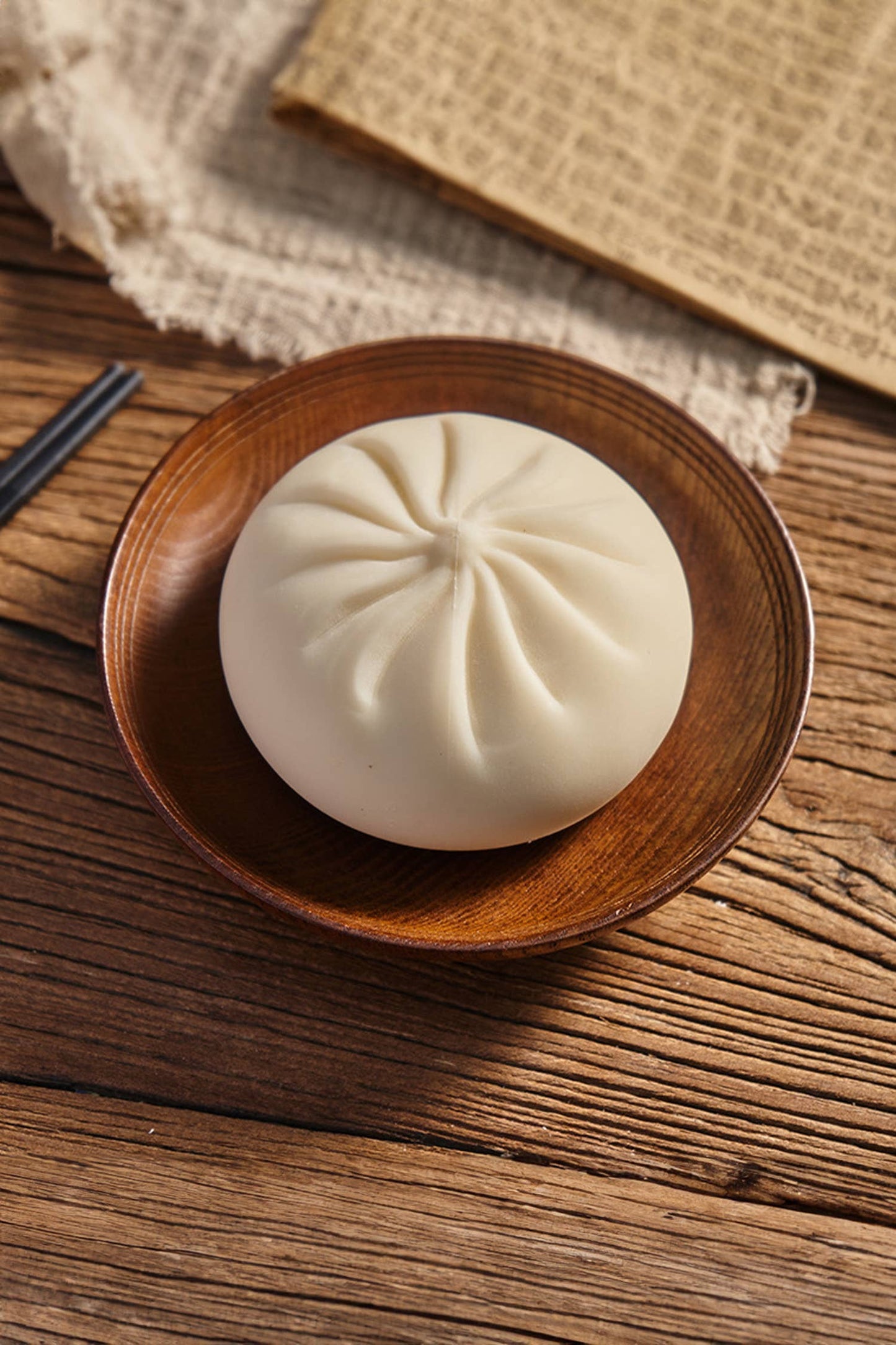 Slow Rise Relieve Pressure Mystery Duck Dumpling Squishy Toy: Blossom Steamed Bun Dumplings / ONE SIZE