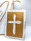 Gold Cross panel | Valentine Easter love wedding mother's