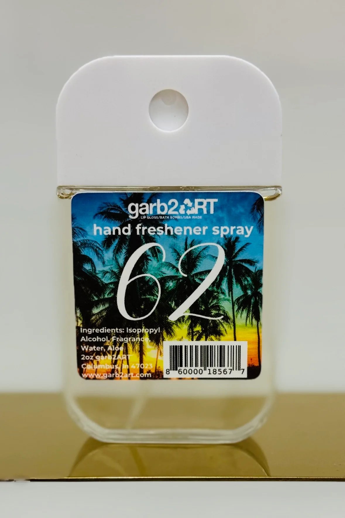 62 Scented Hand Freshener