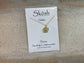 Flower Birth Month Necklaces